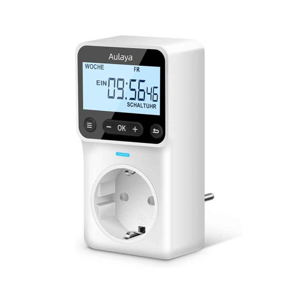 پریز تایمر دار دیجیتالی برند Aulaya R100