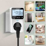 پریز تایمر دار دیجیتالی برند Aulaya R100 - Image 4