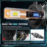 هدلایت خودرو 110 وات برند KOYOSO H7 - Image 4