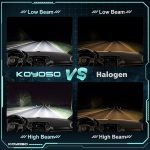 چراغ خودرو هدلایت برند KOYOSO H1 - Image 3