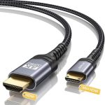 تبدیل ایچ دی ام ای به مینی ایچ دی ام ای  [ JSAUX Mini HDMI to HDMI ] 6 فوتی