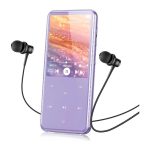 موزیک پلیر (MP3) 64 گیگابایتی مدل M3PL برند AGPTEK بنفش