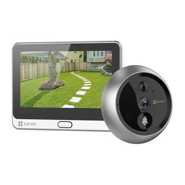 زنگ درب مانیتوردار مدل DP2C برند EZVIZ