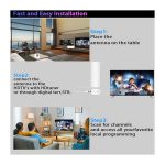 آنتن تلویزیون 4K مدل AN-5004 برند PGOFBUO - Image 2