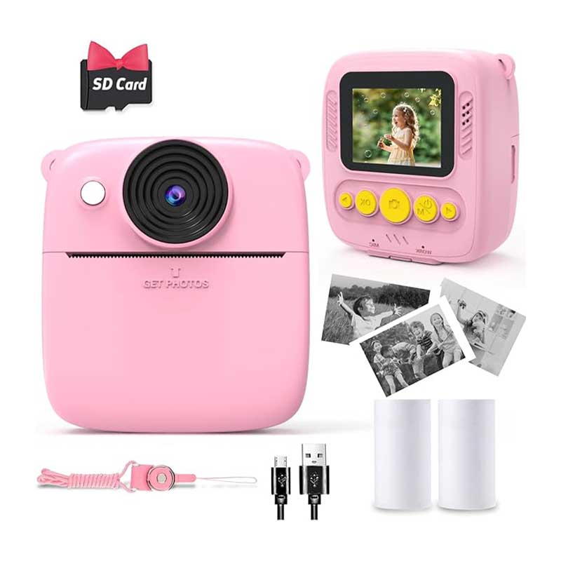 NUOTUN-Instant-Camera-Children5 دوربین دیجیتال چاپ فوری کودک مدل Q1 برند Gofunly - Image 1