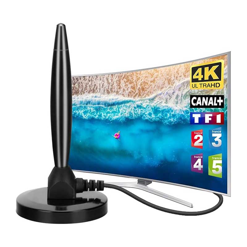 Powerful-Indoor-TV-Antenna2 آنتن تلویزیون 4K مدل TEL DTA180B برند Tellegante - Image 1