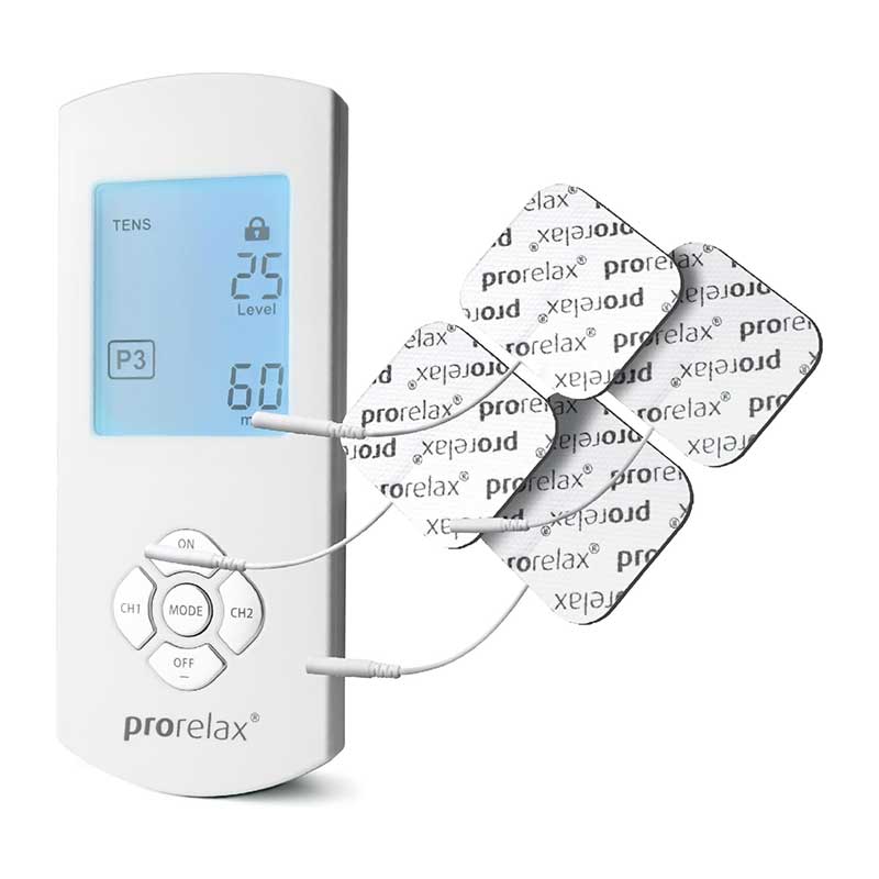 prorelax-Duo-Comfort2 دستگاه الکتروتراپی درمان درد و تقویت عضلات مدل TENS/EMS DUO برند Prorelax - Image 1