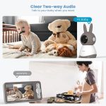 دوربین و مونیتور امنیتی کودک برند ieGeek Baby 1T (استوک) - تصویر 3