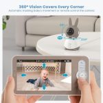 دوربین و مونیتور امنیتی کودک برند ieGeek Baby 1T (استوک) - تصویر 4