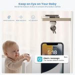 دوربین و مونیتور امنیتی کودک برند ieGeek Baby 1T (استوک) - تصویر 5