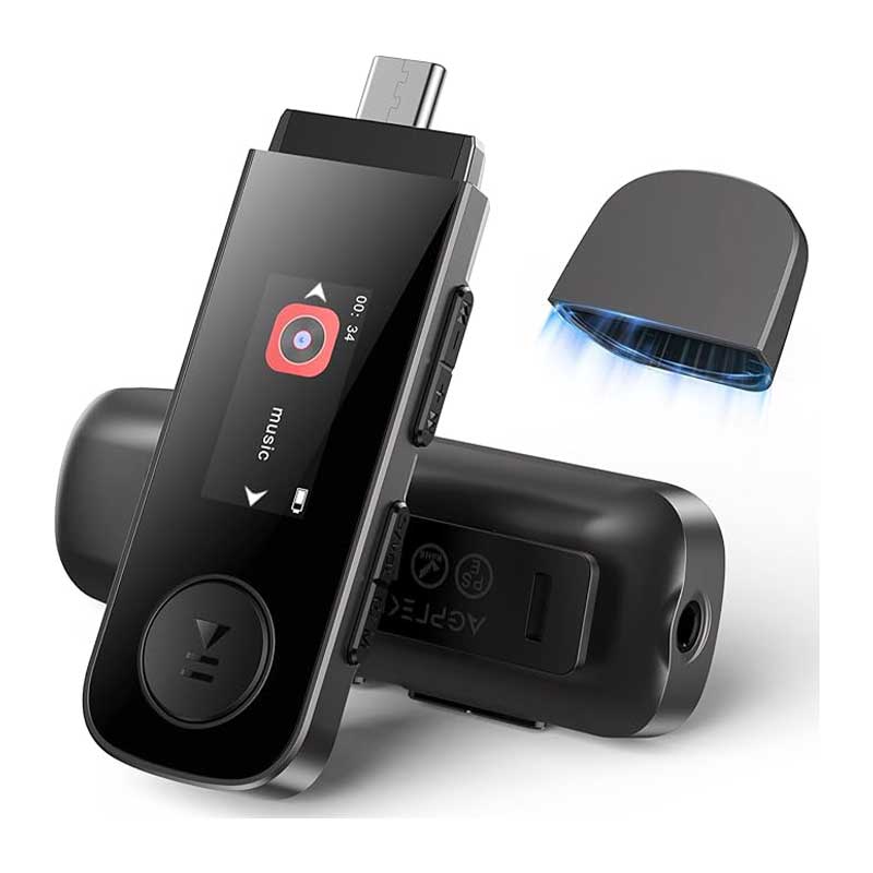 AGPTEK-2024-USB-C-MP3-Player3 موزیک پلیر (MP3) 64 گیگابایتی مدل U5PL برند AGPTEK - تصویر 1