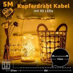 چراغ‌های ریسه ای Ollny باتری‌خور، ۱۵ متر، ۱۵۰ LED - تصویر 11