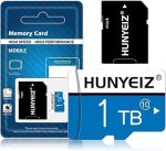 کارت حافظه 1 ترابایتی Micro SD مدل  HUNYEIZ با سرعت  10 MB/s