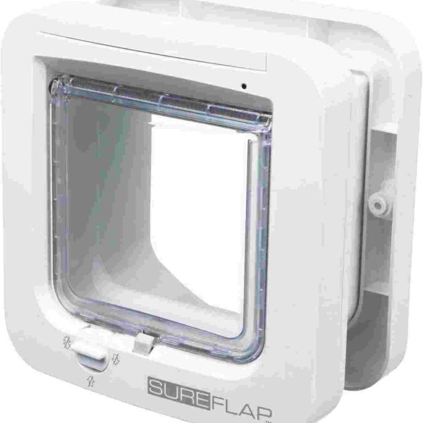 درب تردد گربه هوشمند برند سورفلپ Sureflup مدل sur001 SureFlap