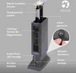 دستگاه تصفیه هوای یونیزه بدون فیلترASIGO 90960   - Image 5