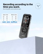 ضبط کننده دیجیتال صدا حرفه ای، ضبط صدای بلوتوث(چندمنظوره) 64GB برند : ZOOAOXO مدل : 300 V - Image 5