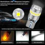 چراغ سکن لامپ های LED T10 W5W  XELORD