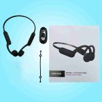 هدفون‌های هدایت استخوانی Pine Tree Tools مدل X18 pro دارای 8 گیگابایت حافظه داخلی  ,ابی - Image 3