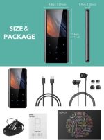 پخش کننده MP3 برند AGPETEK با حافظه 32 گیگابایت مدل A19X - Image 9