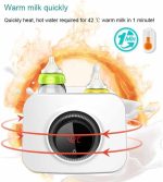 گرم کن ، خشک کن و استریلیزه کتتده شیشه شیر و غذای کودک BABLE  HA-02 - Image 10
