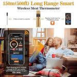 دماسنج پخت و پزدیجیتالی بی سیم PROBE PLUS  مدل FM212 - Image 10