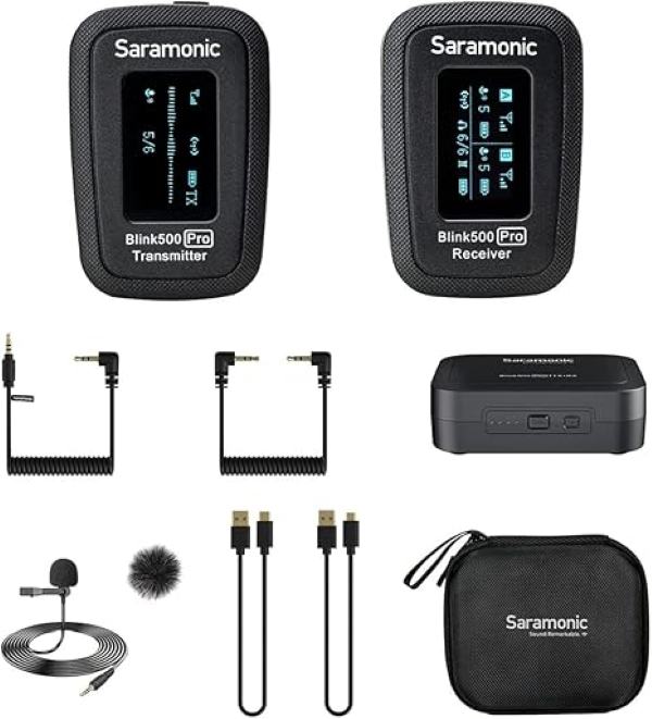 9-7-2.jpg میکروفون بی سیم برند Saramonic مدل BLINK500 PRO B1 - Image 1