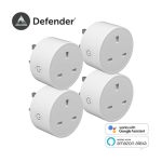پک 4 عددی پریز هوشمند ۲۴۰ ولت مدل EL00216 برند Defender