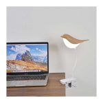 چراغ رومیزی کلیپسی طرح پرنده LED برند Aolyty