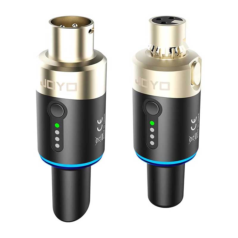 JOYO-5.8Ghz-Wireless-XLR-Microphone-Transmitter-Receiver9 فرستنده و گیرنده میکروفون بیسیم مدل MW-1 برند JOYO - Image 1