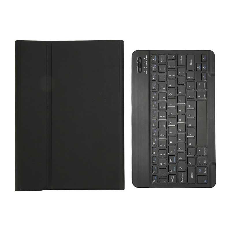Keyboard,-PU-Leather-ABS-Comfortable-Typing-Tablet-Keyboard2 قاب کیبورد تبلت سامسونگ مدل Tab S9 FE/S9 سایز 10.9/11 اینچی برند backlit - Image 1
