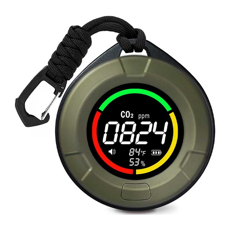 LSENLTY-Portable-CO2-Detector3 سنسور هشدار نشت گاز دی اکسید کربن CO2 مدل PTH-10C برند LSENLTY - Image 1