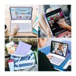 قاب کیبورد بلوتوثی 9.7/10.1 اینچی برند BlinkCat (بنفش) - Image 2