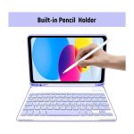 قاب کیبورد بلوتوثی 9.7/10.1 اینچی برند BlinkCat (بنفش) - Image 8