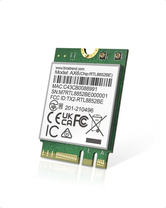 1-65.jpg کارت وایفای BrosTrend WiFi6 برای لپتاپ مدل ax1800 - Image 1