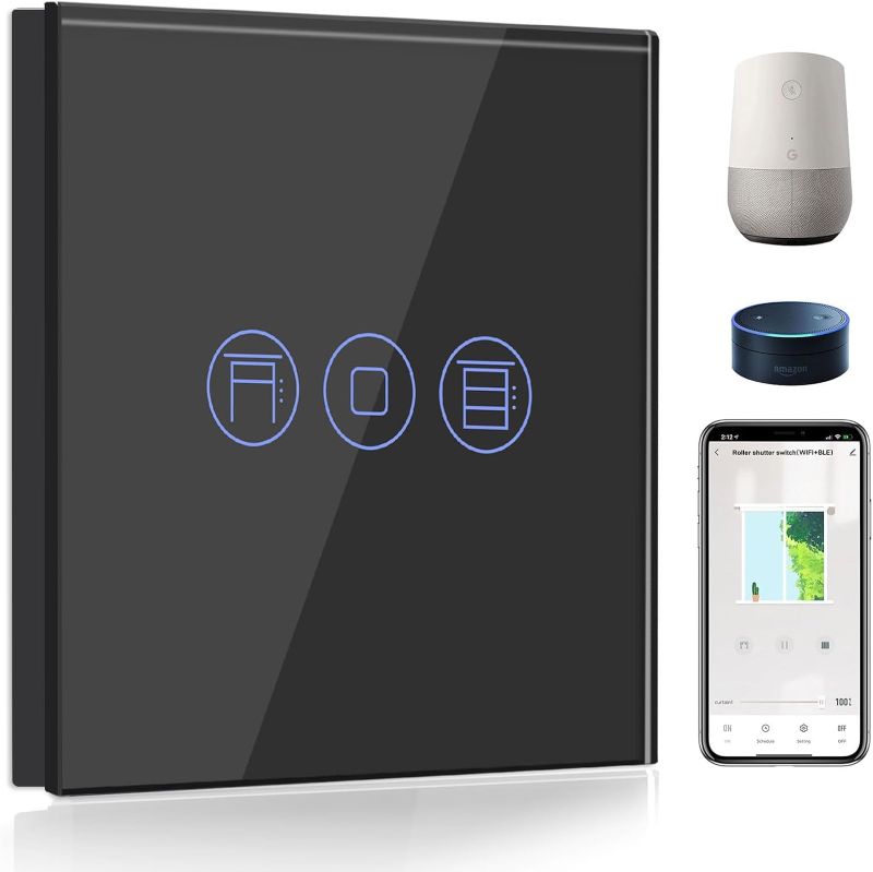 1-95.jpg کلید پرده و کرکره برقی هوشمند BSEED WiFi - Image 1