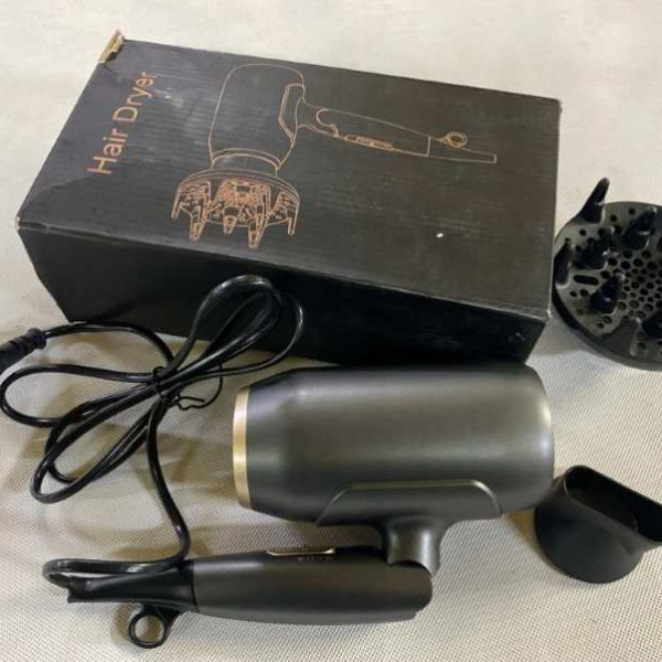 سشوار تاشو مسافرتی یونیزه ۲۰۰۰ وات مدل BY-5901
