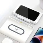ساعت رومیزی دیجیتال و شارژر وایرلس - Image 4