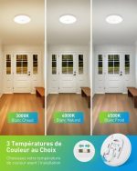 چراغ سقفی LED یافیدو با سنسور حرکت - Image 6