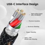کابل USB C فنری MAMBASNAKE C03 برای کیبورد گیمینگ - Image 6