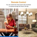 چندراهی برق هوشمند ANTELA با ۴ پریز + ۳ USB - Image 6