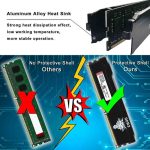 رم کامپیوتر  Yongxinsheng 16GB (8GBx2) DDR3 1866MHz سرعت حافظه: 1866 مگاهرتز تایمینگ CL13. ۳ - Image 6