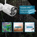 دوربین مداربسته OOSSXX مخصوص سیستم‌های بی‌سیم ضدآب P1080 IP67   - Image 6