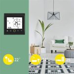 ترموستات هوشمند وای‌فایKHTO مدل BHT-002GCLW ، کنترل‌کننده دما برای گرمایش از کف، دیگ بخار آب و گاز - Image 7