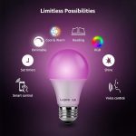لامپ‌های هوشمند وای‌فای، چراغ‌های LED با قابلیت تغییر رنگ برند lepro  بسته ۴ عددی - Image 2