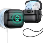 قاب ESR برای ایرپاد ۴، سازگار با قاب ایرپادز نسل ۴  سازگار با MagSafe،  سری Pulse، مشکی