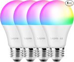 لامپ‌های هوشمند وای‌فای، چراغ‌های LED با قابلیت تغییر رنگ برند lepro  بسته ۴ عددی - Image 4