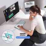 کیبورد بلوتوث CACOE سازگار با iOS، iPadOS و MacOS مدل X60 - Image 8
