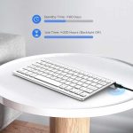 کیبورد بلوتوث CACOE سازگار با iOS، iPadOS و MacOS مدل X60