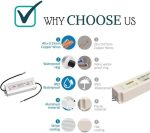 درایو LED CPROSP، 12 ولت 50 وات، 4.16 آمپر، IP67 ضد آب - Image 2