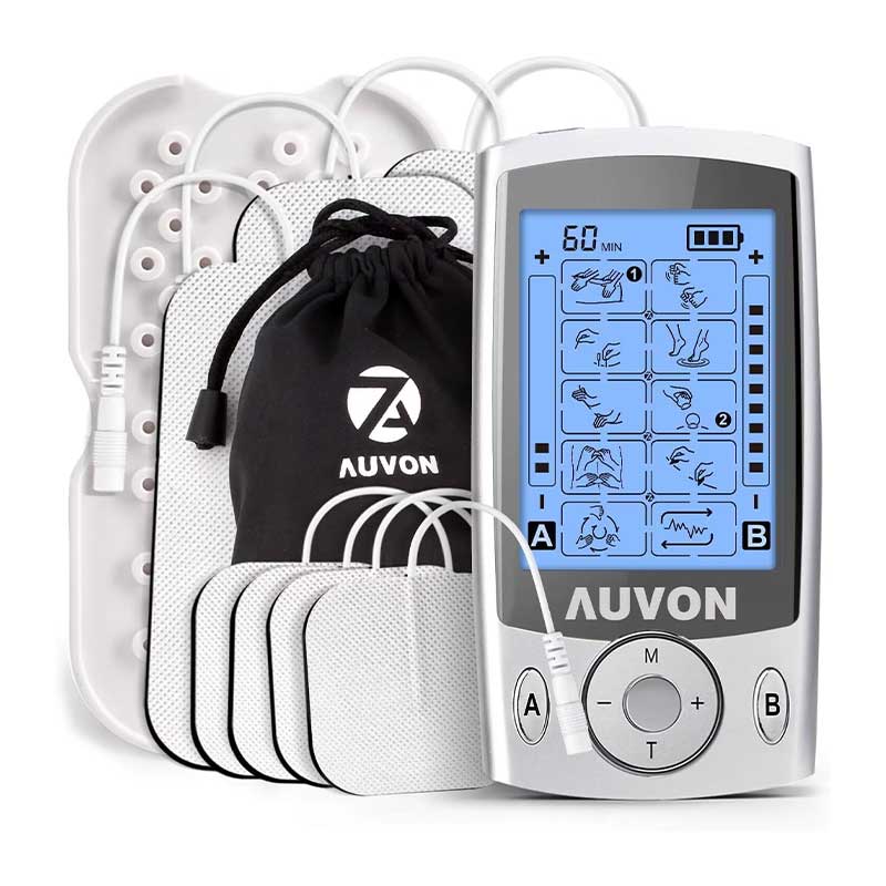 AUVON-Dual-Channel-TENS-Unit-Muscle5 دستگاه تنس عضلانی برند AUVON مدل AS8012 - Image 1